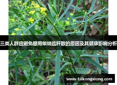 三类人群应避免服用柴胡疏肝散的原因及其健康影响分析